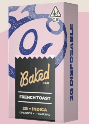 Baked Bar Disposable French Toast